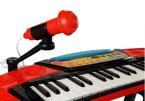 Keyboard Stand Chair 37 Keys Red