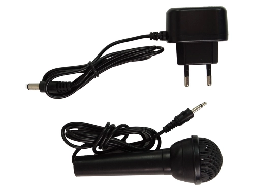 Keyboard with Microphone Musical Instrument Black