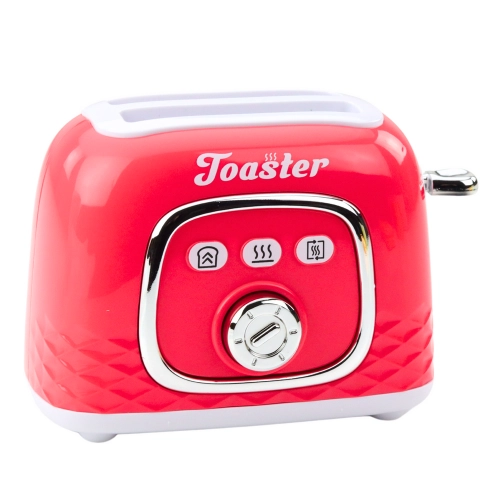 Kitchen Appliances Set Toaster Blender Lights Sounds Pink
