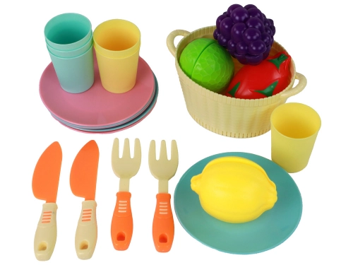 Kitchen Set Crockery Vegetables For Cutting 21 Pieces. Accessories