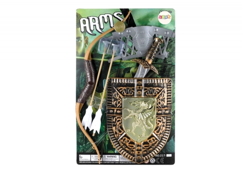 Knight Set Bow Sword Shield Knight Costume