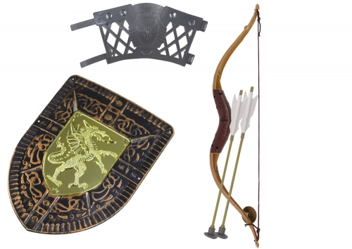 Knight Set Bow Sword Shield Knight Costume