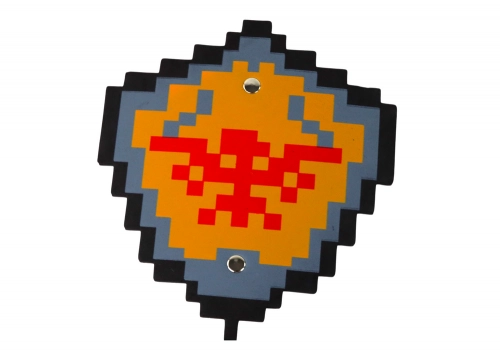 Knight Set Sword Foam Shield Pixel Theme