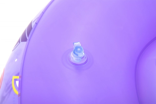 Kosmos LED Inflatable Chair 72 x 72 x 64 Bestway 75122 Purple