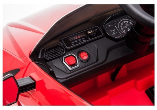 Vienvietīgs elektromobilis Lamborghini Urus BDM0923 Red