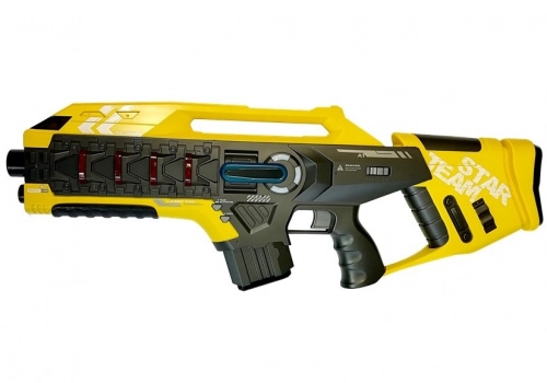 Laser Tag Rifle Set 4 Teams 2 Colors Red Yellow