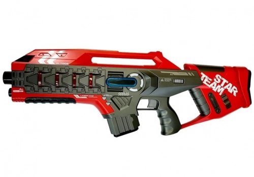 Laser Tag Rifle Set 4 Teams 2 Colors Red Yellow