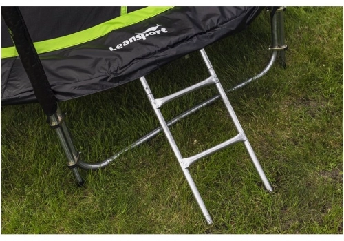 Батут с защитной сеткой и лестница 427 см (14ft) Sport PRO Green