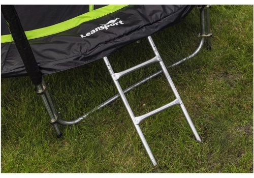 Батут с защитной сеткой и лестница 488 см (16ft) Sport PRO Green