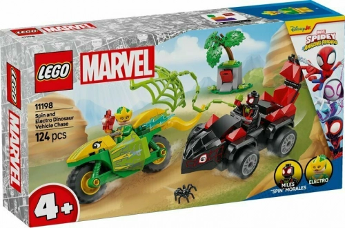 LEGO 11198 SPIDEY Spin's Chase for Electro in Dino Vehicle