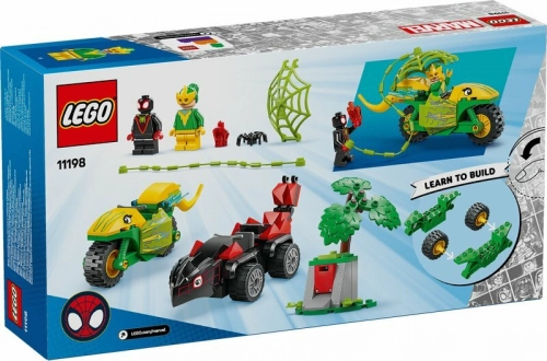 LEGO 11198 SPIDEY Spin's Chase for Electro in Dino Vehicle