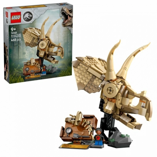 LEGO 76969 JURASSIC WORLD Dinosaur Skeletons: Triceratops Skull