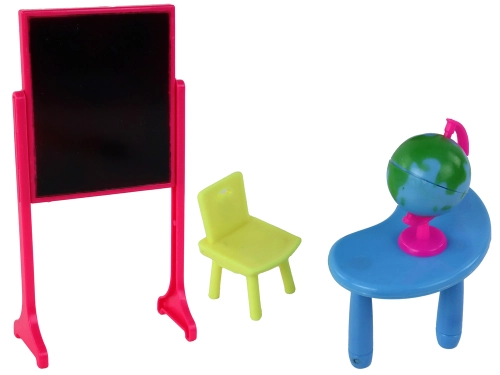 Lelle Skolotāja Ar Skolnieci Pink