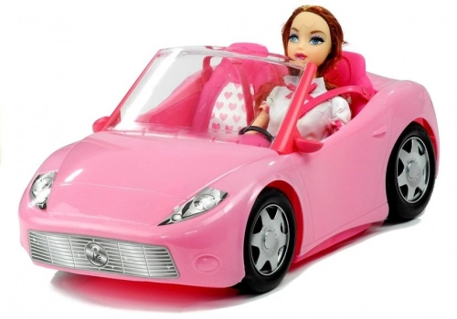 Leļļu ceļojuma Cabrio automašīna