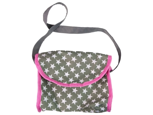 Leļļu rati 2in1 Pink Stars