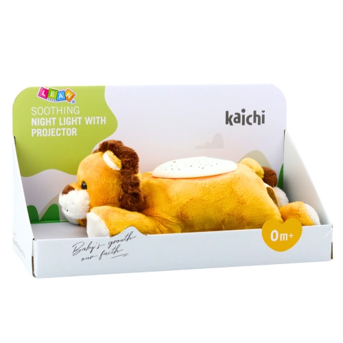 Lion Plush Sleeping Cuddly Toy Projector Sounds Noise