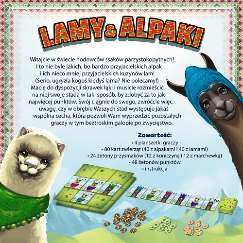 Llamas and Alpacas Game Trefl 02600