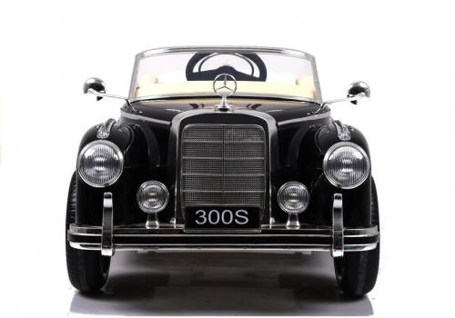 LS-618 Mercedes 300S Black Painting - Electric Ride On Car