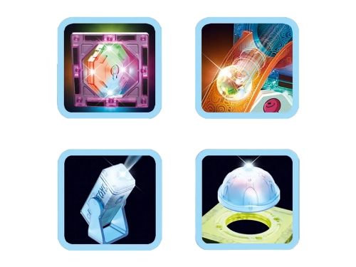 Luminous Slide For Balls Magnetic Blocks 49 Elements