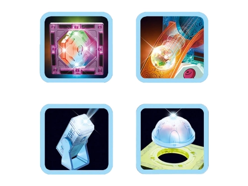 Luminous Slide For Balls Magnetic Blocks 49 Elements