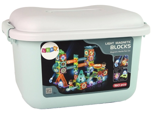 Luminous Slide For Balls Magnetic Blocks In Box 150 Elements