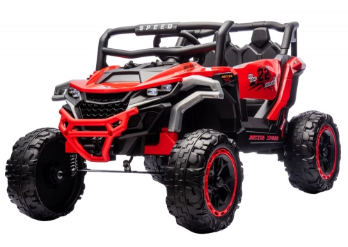 M1 Red Battery-Powered Vehicle 4x4