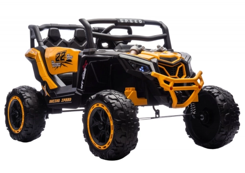 M2 Yellow Battery-Powered Vehicle 4x4