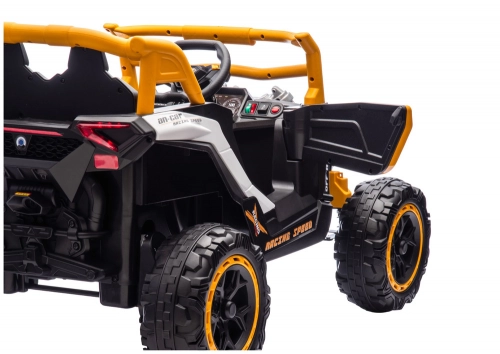 M2 Yellow Battery-Powered Vehicle 4x4