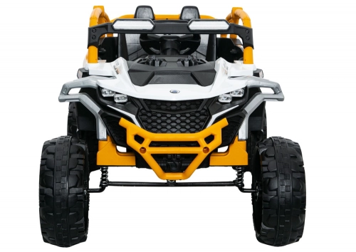 M3 Yellow and White Battery-Powered Vehicle 4x4