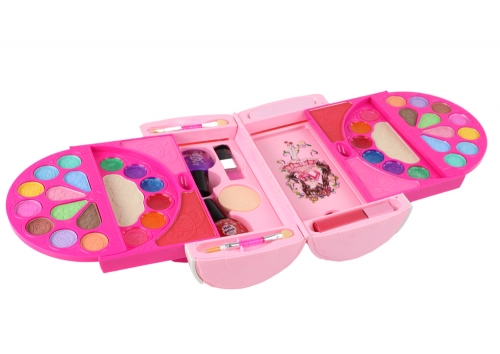 Makeup Set in Case Accessories Pink