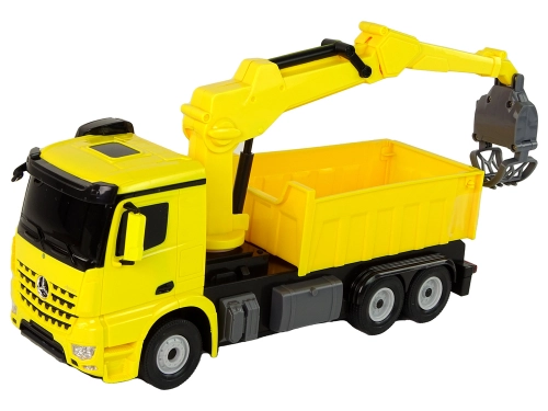 Tālvadības mašīna Mercedes Rastar Yellow