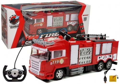 Mašīna ar pulti Fire Truck Fire Brigade
