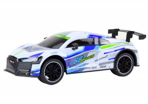 Mašīna ar pulti Sports Car White