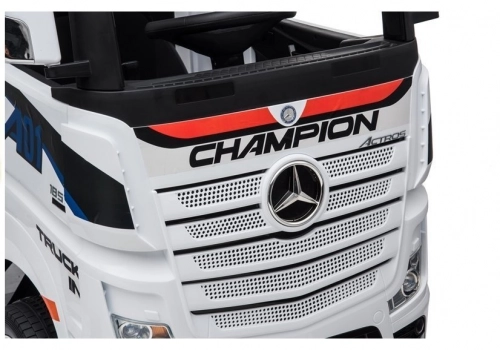 Детский электромобиль Mercedes Actros White