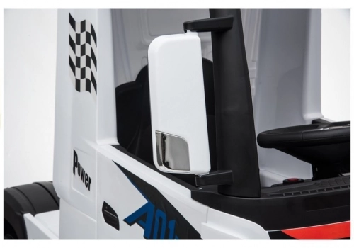 Детский электромобиль Mercedes Actros White
