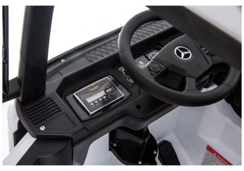 Детский электромобиль Mercedes Actros White