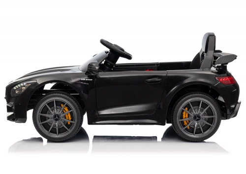 Vienvietīgs elektromobilis Mercedes GTR Black