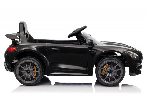 Vienvietīgs elektromobilis Mercedes GTR Black
