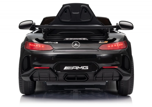 Vienvietīgs elektromobilis Mercedes GTR Black