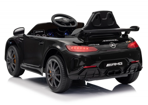 Vienvietīgs elektromobilis Mercedes GTR Black