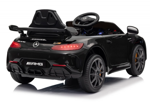 Vienvietīgs elektromobilis Mercedes GTR Black