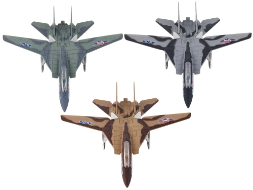 Military Airplane Powered Fighter Moro Lights Sounds Mix