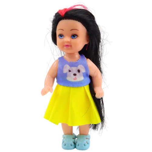 Mini Doll Dress Dog Kennel Carrier Set