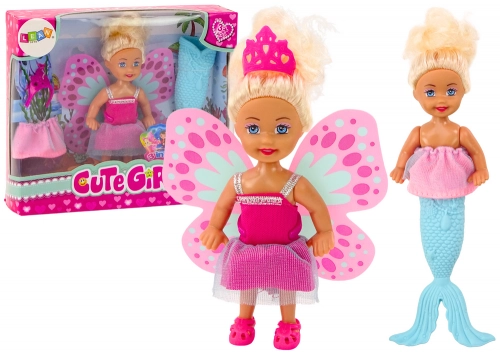 Mini lelle Nāriņa - Feja 2in1