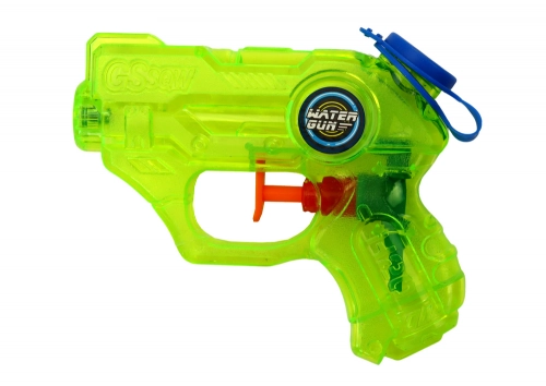 Mini Water Gun Handy, green, blue, range 7-8 m