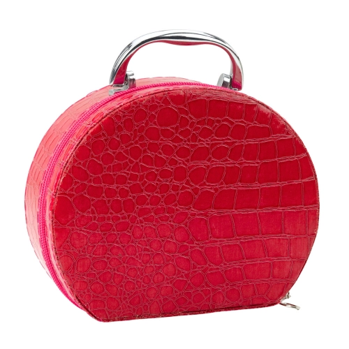 Nail Makeup Beauty Set in a Red Cosmetic Bag
