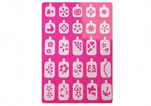 Nail Painting Set Dispenser Glitter Nail Lacquer