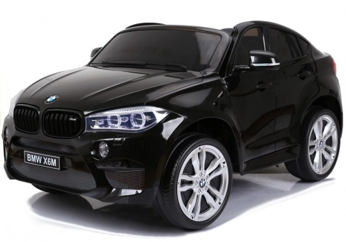 Двухместный детский электромобиль BMW X6M Black