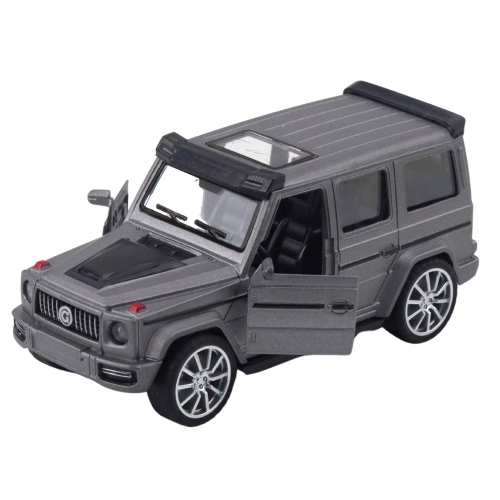 Off-road SUV Car Metal Pull-Back Drive Opening Doors Mix
