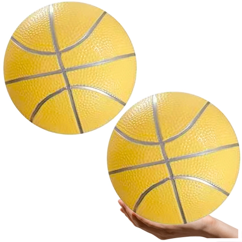 Pastel Yellow Soft Rubber Ball 8 Inches 20cm